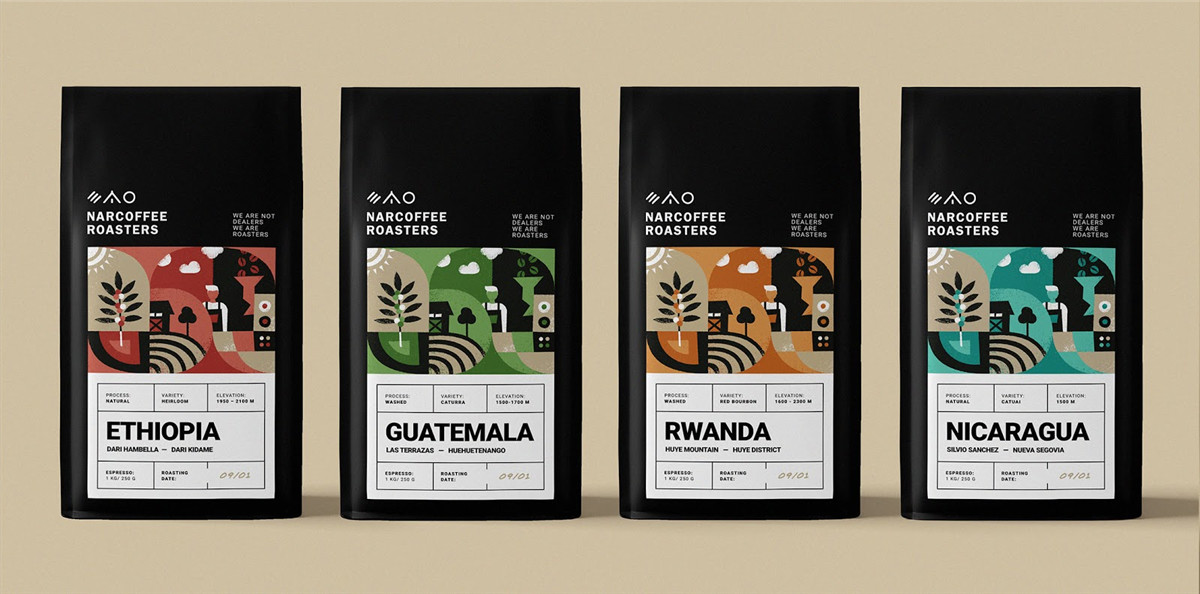 深圳咖啡豆包裝設(shè)計(jì)欣賞(圖4)