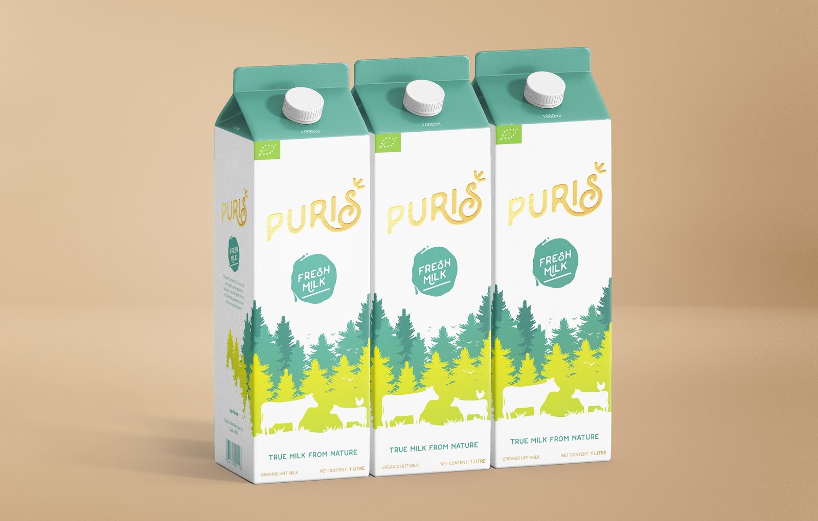 煙臺(tái)牛奶包裝設(shè)計(jì)(圖3)