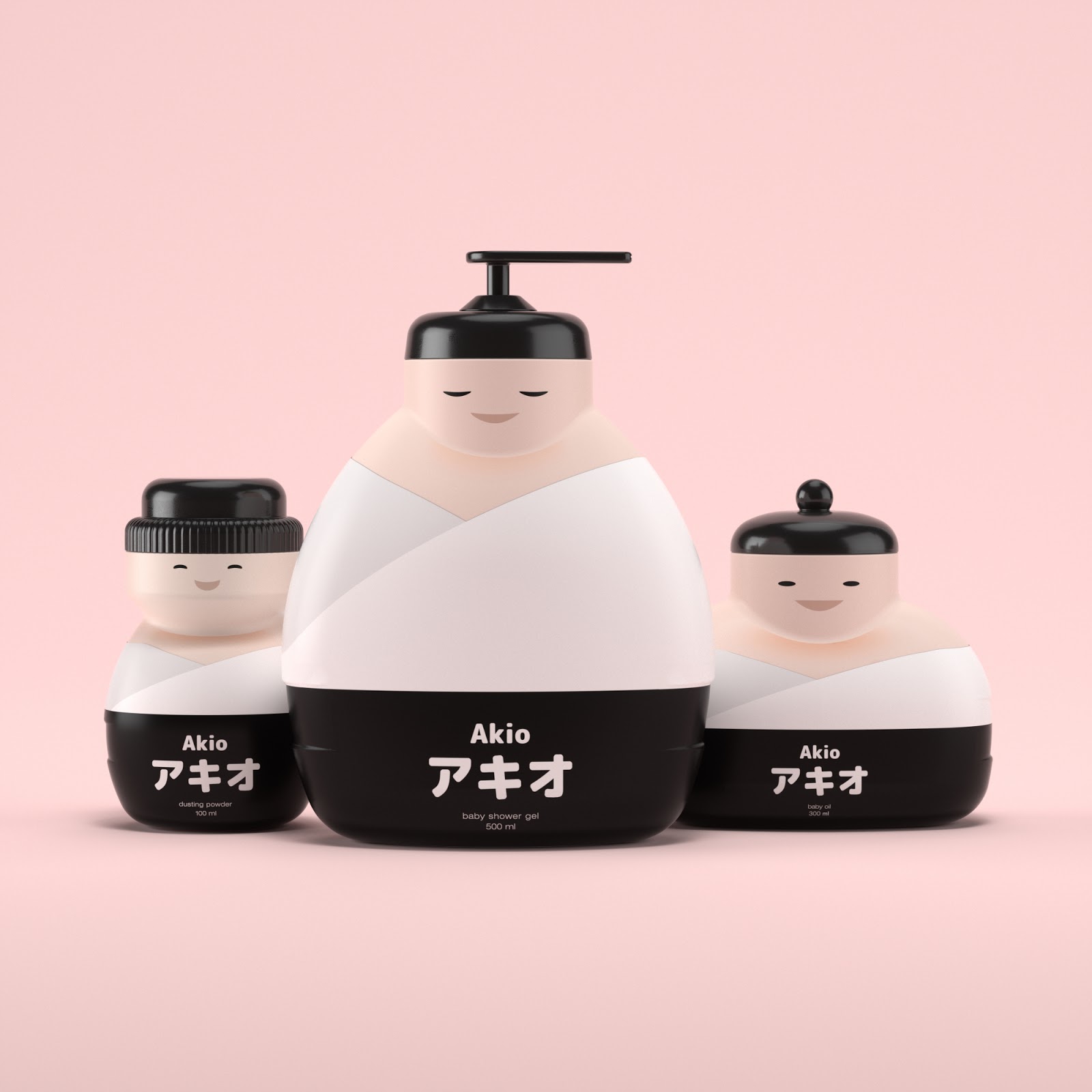 中山兒童沐浴露包裝設(shè)計(jì)可愛(ài)有趣(圖1)