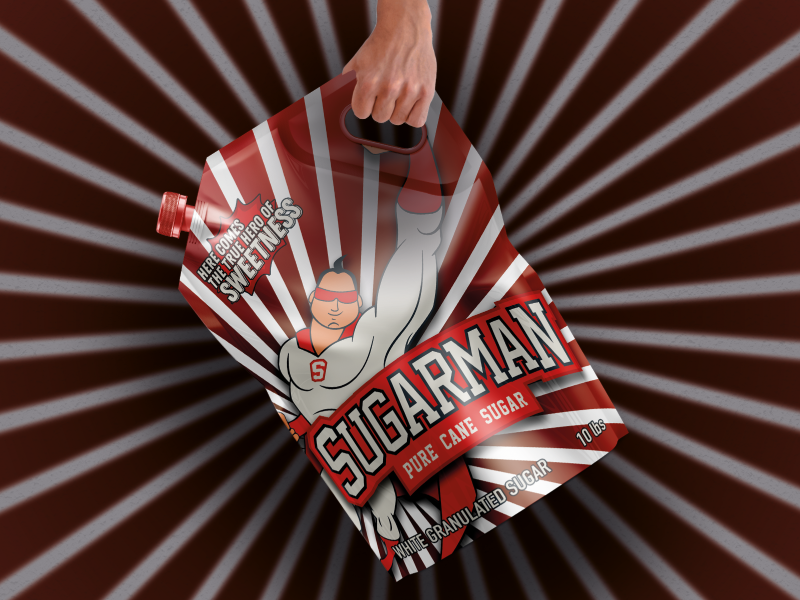 白沙糖包裝設(shè)計(jì)(圖1) 白沙糖包裝設(shè)計(jì)(圖1)