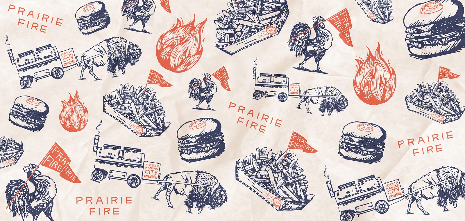 燒烤食品包裝紙設計(圖1)