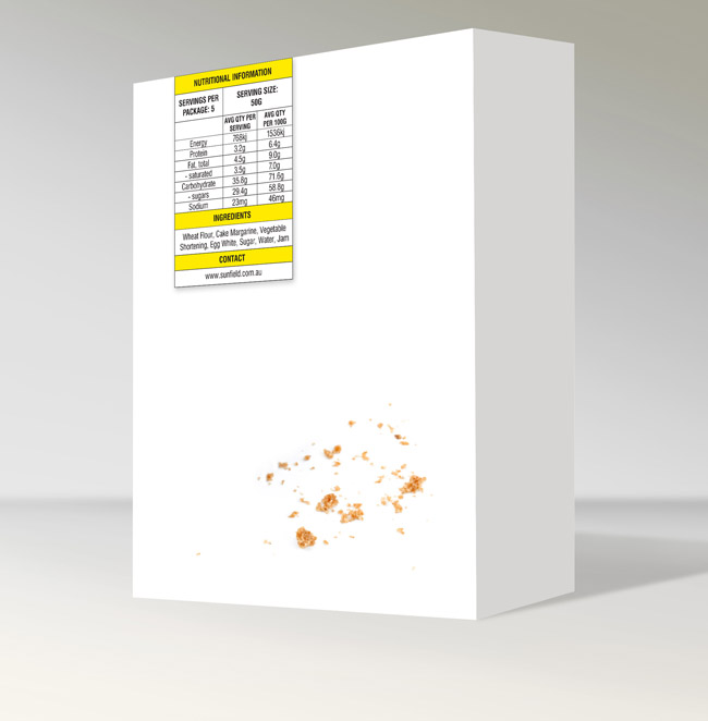 曲奇餅干食品包裝盒包裝袋設(shè)計(圖3)