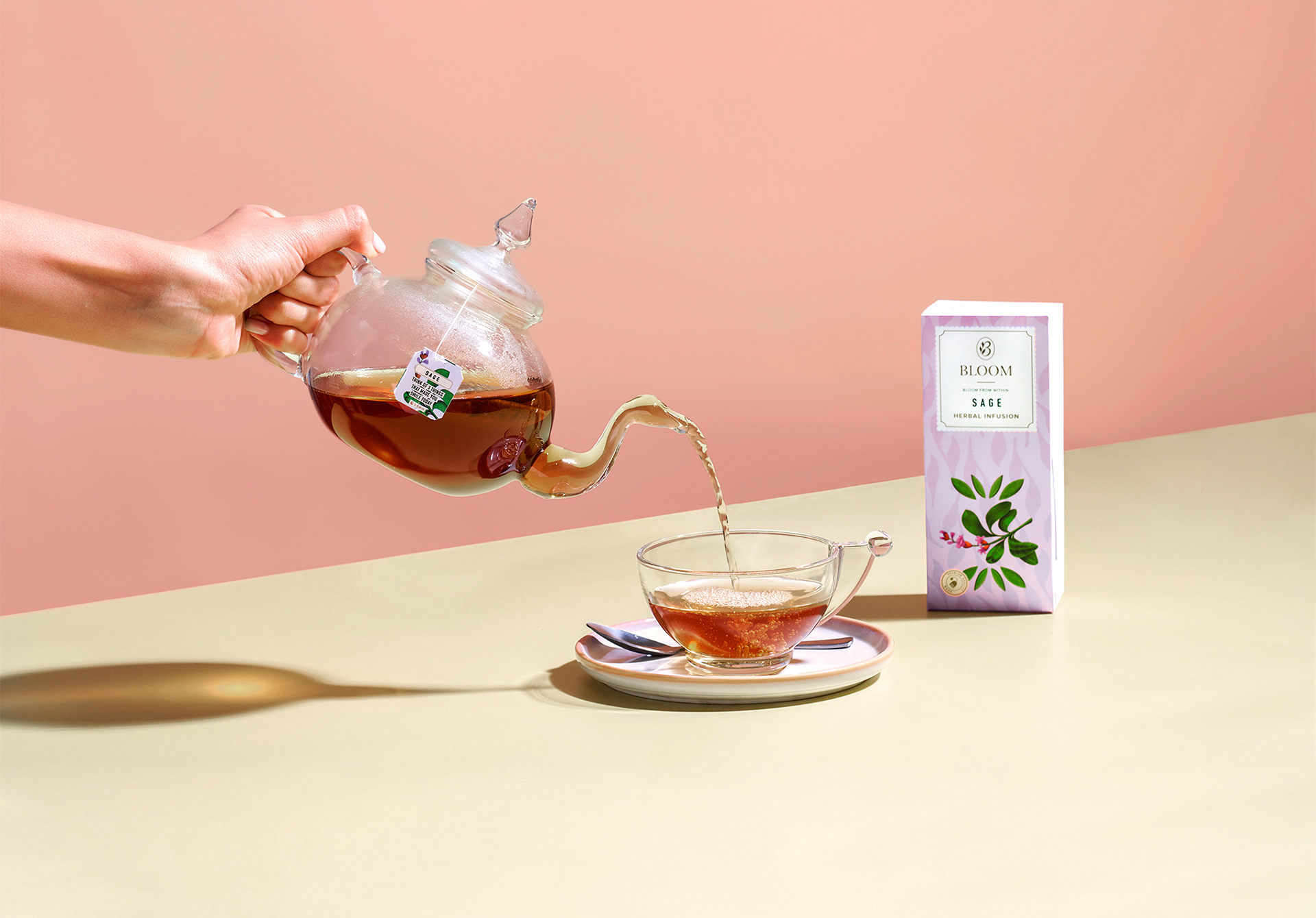 繪畫風(fēng)格的草本茶包裝設(shè)計這樣做(圖4)