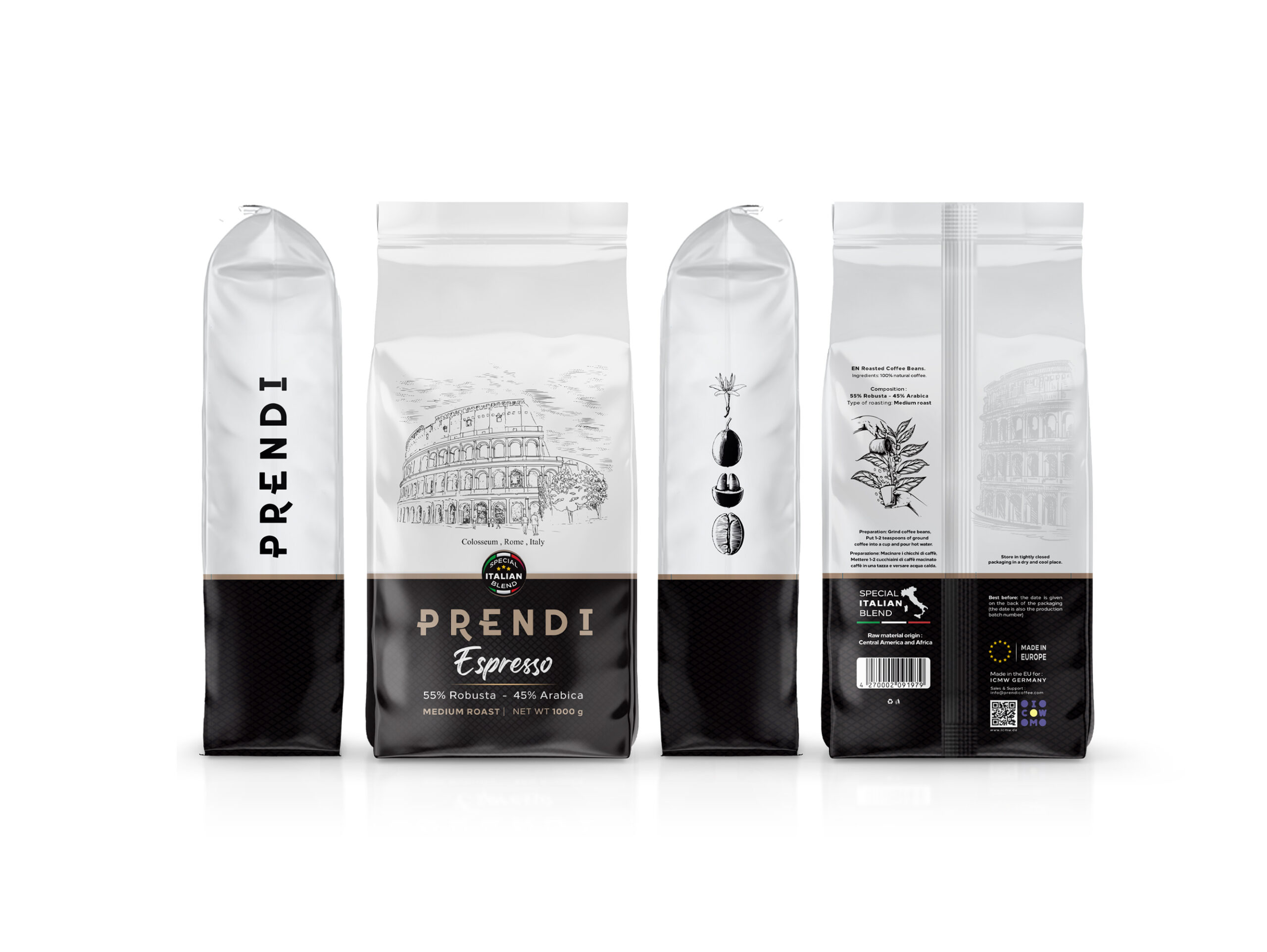 意大利咖啡豆包裝袋這樣設(shè)計(圖6)