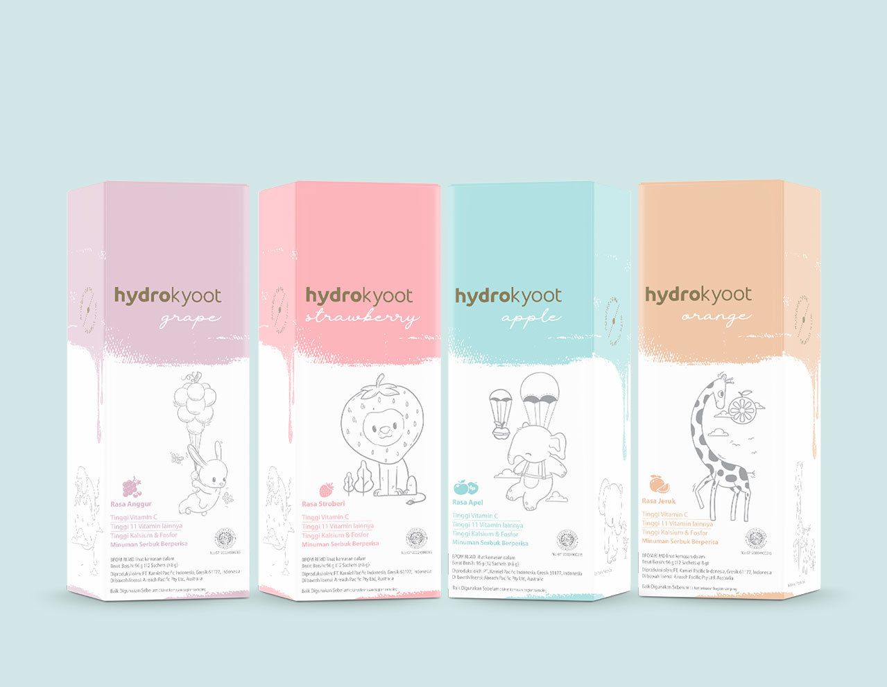 趣味保健品維生素飲料包裝設(shè)計(jì)(圖1)