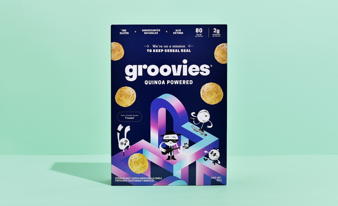 可愛(ài)的插圖在麥片包裝上這樣設(shè)計(jì)很有趣(圖10)