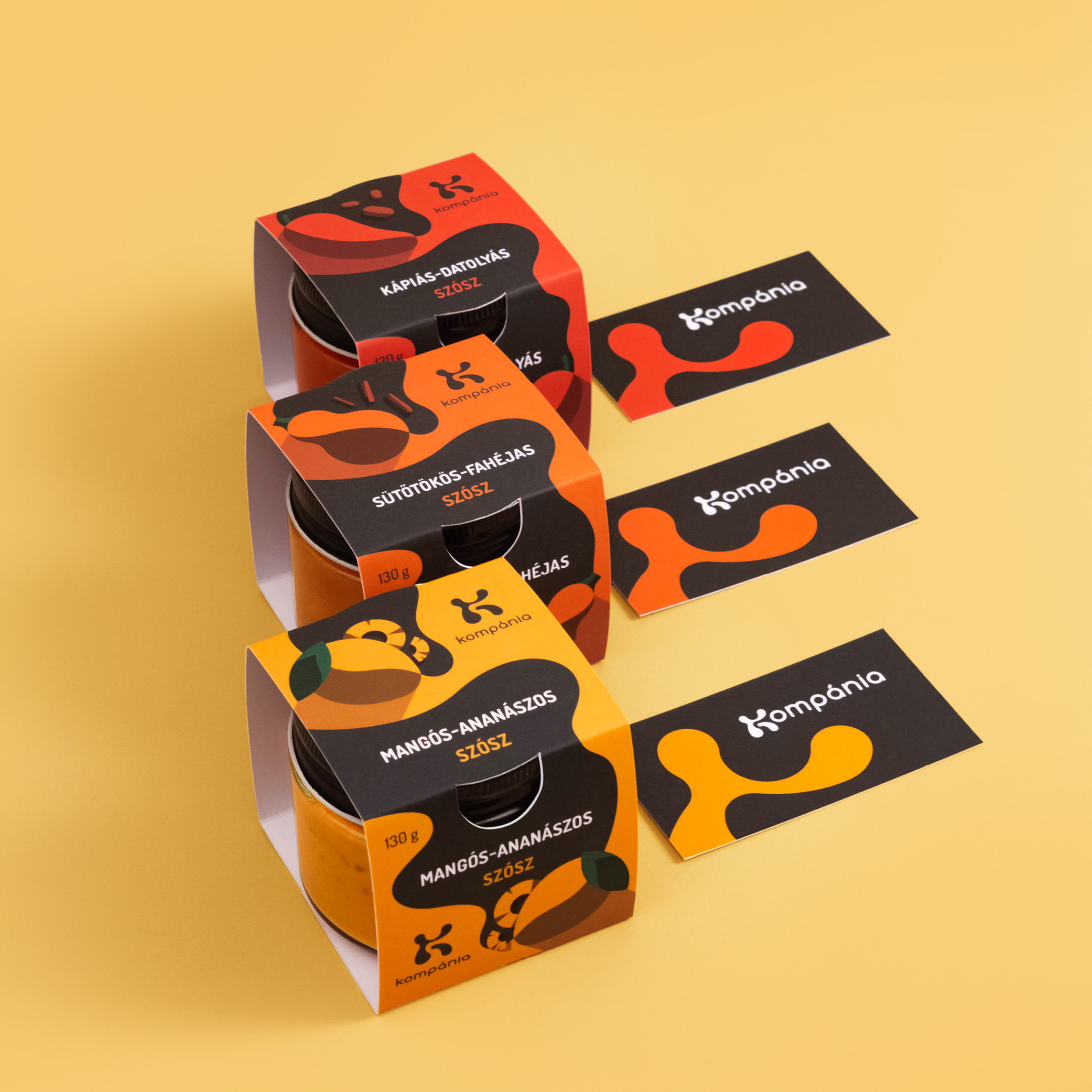 俏皮的調(diào)味醬汁包裝設計(圖1) 俏皮的調(diào)味醬汁包裝設計參考(圖1)