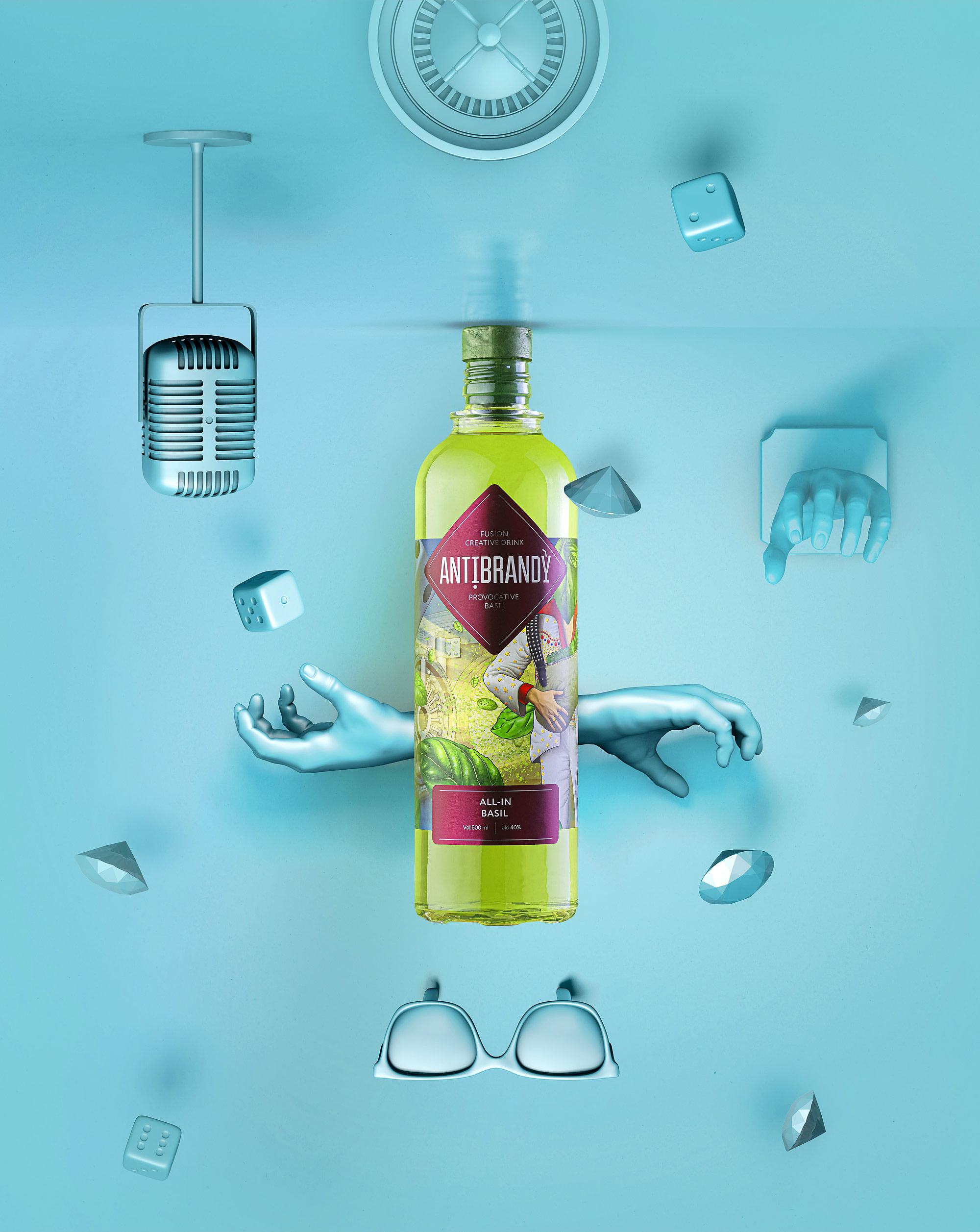 Antibrandy酒創(chuàng)意包裝設(shè)計(jì)欣賞(圖4)