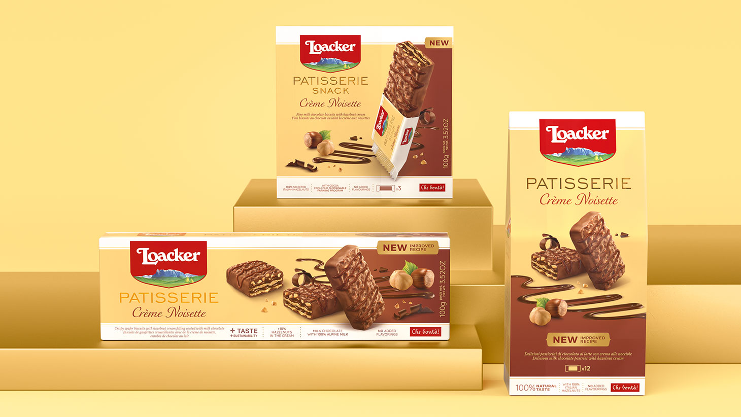 Loacker多樣化糕點小吃視覺包裝設(shè)計(圖1)