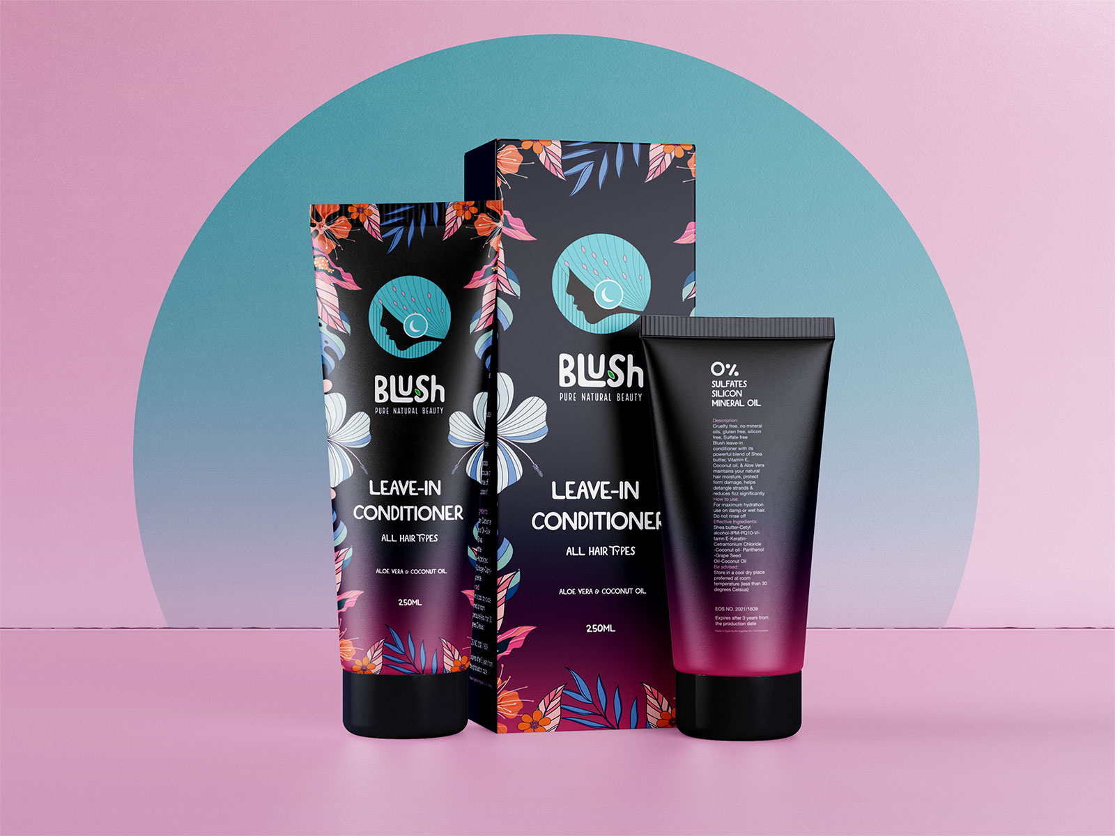 ?Blush純天然美容護膚品牌包裝設計這樣做(圖2)