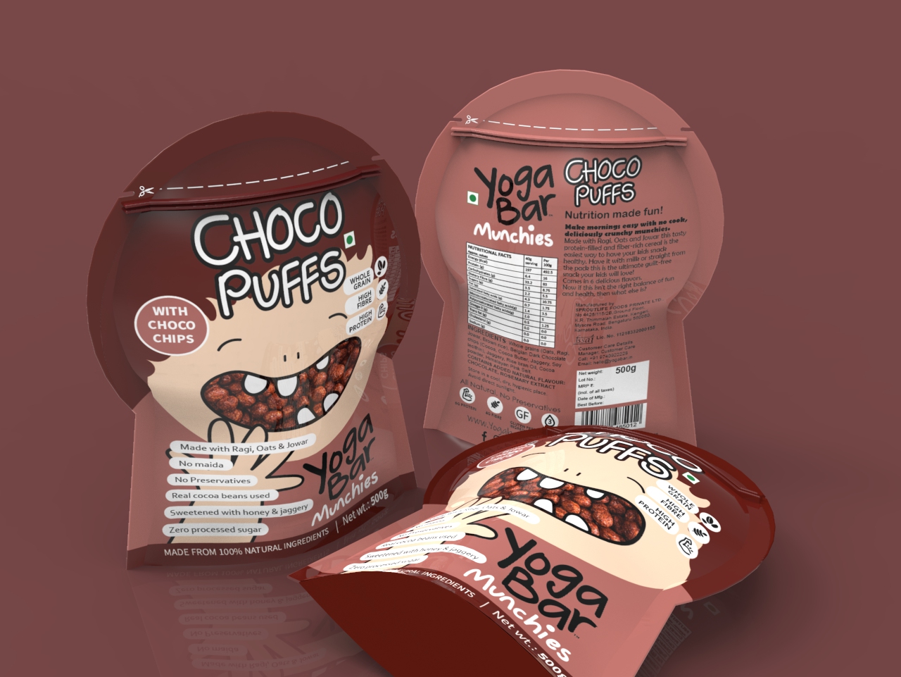 趣味兒童麥片系列包裝設計(圖4)