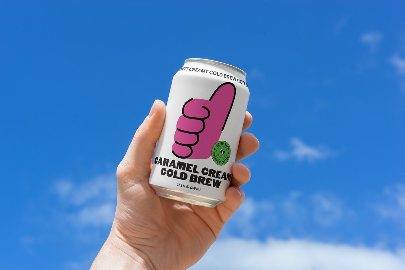 Caphe冷萃咖啡俏皮的包裝設(shè)計欣賞(圖2)