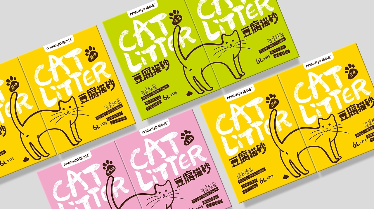 寵物包裝設計欣賞用品貓砂創(chuàng)意包裝設計這樣做(圖3)