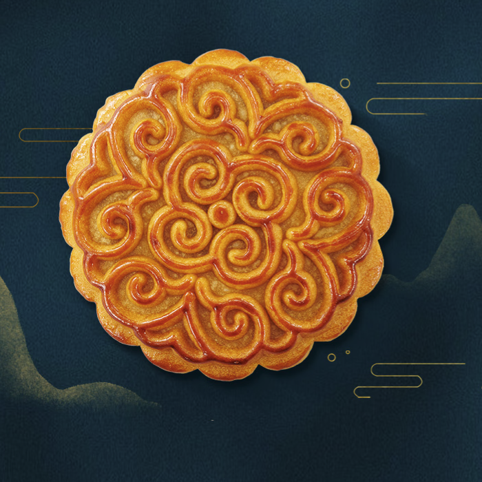 WU FANG ZHAI 五芳齋 五芳悠月 廣式月餅  雙黃蓮蓉口味 800g 禮盒裝包裝禮盒產(chǎn)品包裝創(chuàng)意設(shè)計(jì)欣賞(圖5)