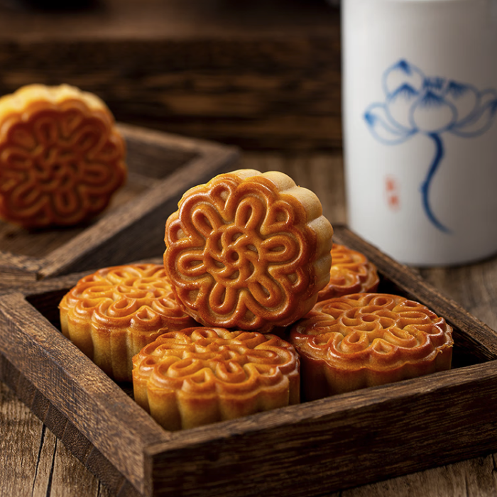 稻香國熣 國熣貢禮 月餅 9餅9味  1.305kg 禮盒裝包裝禮盒產(chǎn)品包裝創(chuàng)意設計欣賞(圖5)