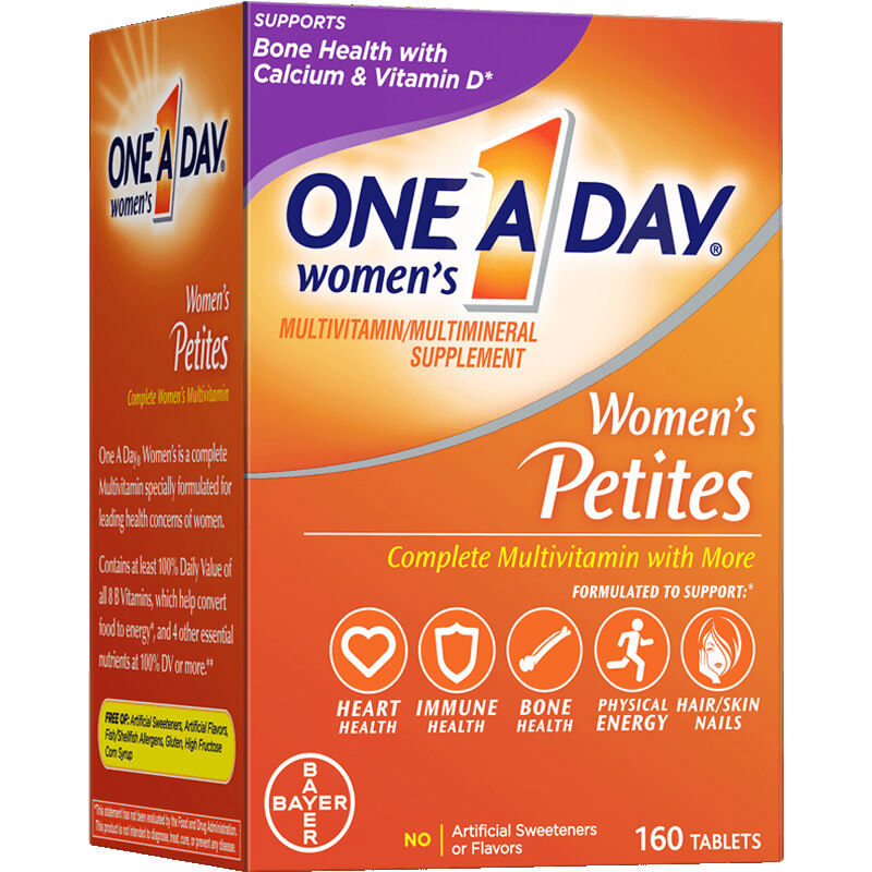 ONE A DAY 女士復(fù)合維生素 160粒保健產(chǎn)品包裝創(chuàng)意設(shè)計(jì)欣賞(圖1)