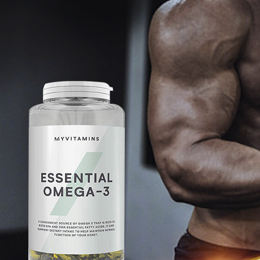 MYPROTEIN Omega-3魚油軟膠囊 250粒保健產(chǎn)品包裝創(chuàng)意設計欣賞(圖4)