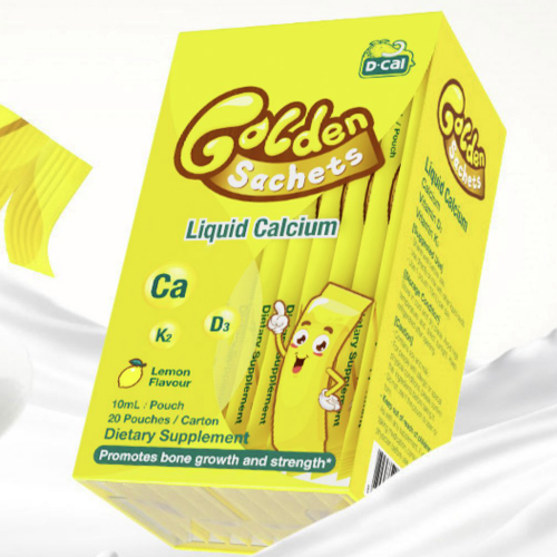 D-Cal 迪巧 小黃條 液體鈣保健產(chǎn)品包裝創(chuàng)意設(shè)計(jì)欣賞(圖3)