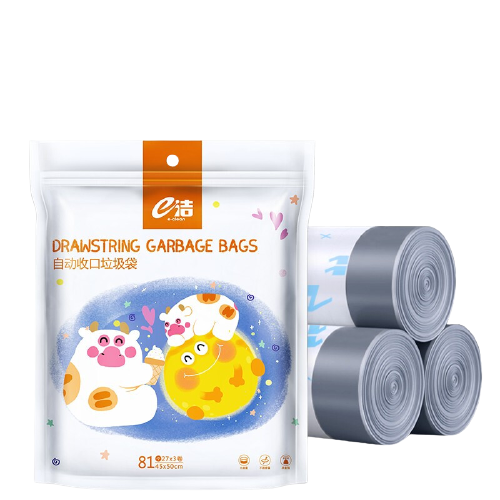 抽繩式垃圾袋創(chuàng)意包裝設(shè)計(jì)(圖1) 抽繩式垃圾袋創(chuàng)意包裝設(shè)計(jì)(圖1)