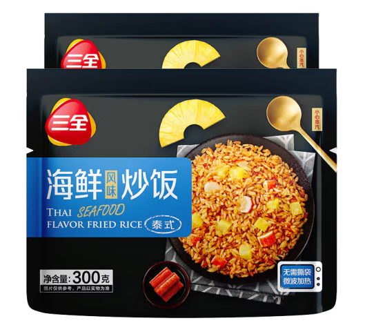 海鮮風味炒飯包裝設計要點有哪些(圖1)