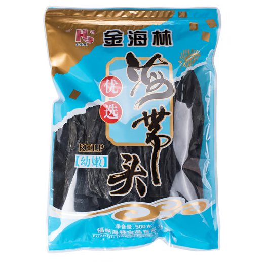 大葉干海帶頭包裝袋設(shè)計(jì)作品欣賞(圖1)