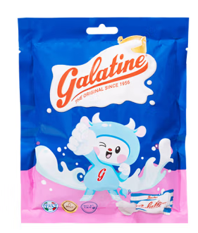 原味牛奶片包裝袋設計作品欣賞(圖1)