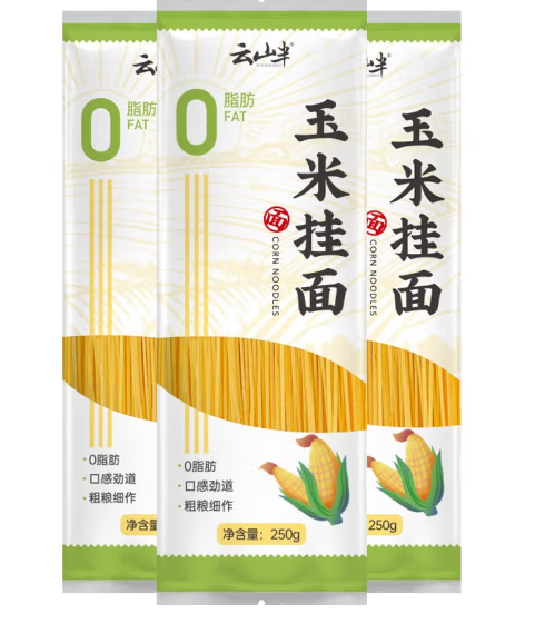 玉米掛面外包裝設(shè)計欣賞(圖1)