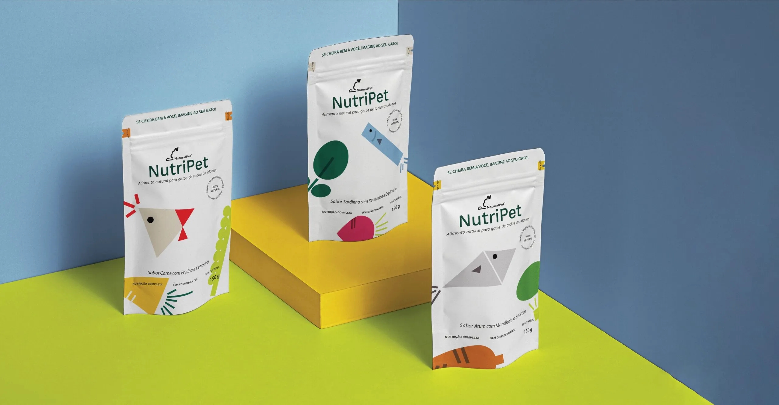 濕貓糧外包裝袋設(shè)計(jì)怎么做好(圖1)