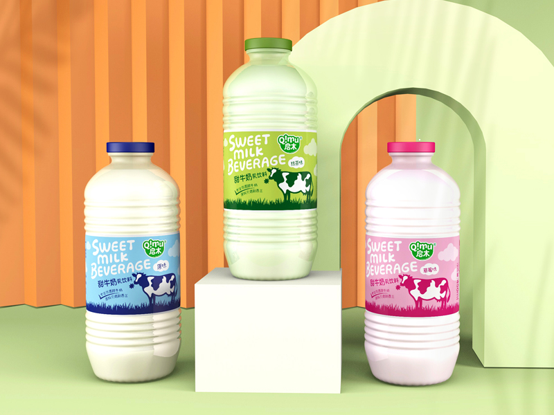 甜牛奶飲料外包裝設(shè)計(jì)欣賞(圖1) 甜牛奶飲料外包裝設(shè)計(jì)欣賞(圖1)
