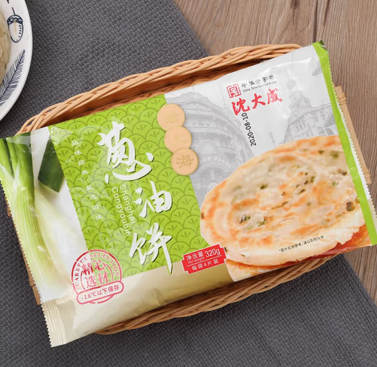 蔥油餅外包裝袋如何設(shè)計(jì)(圖1) 蔥油餅外包裝袋如何設(shè)計(jì)(圖1)