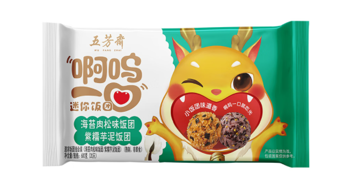 兒童早餐迷你飯團(tuán)包裝如何設(shè)計(jì)(圖1)