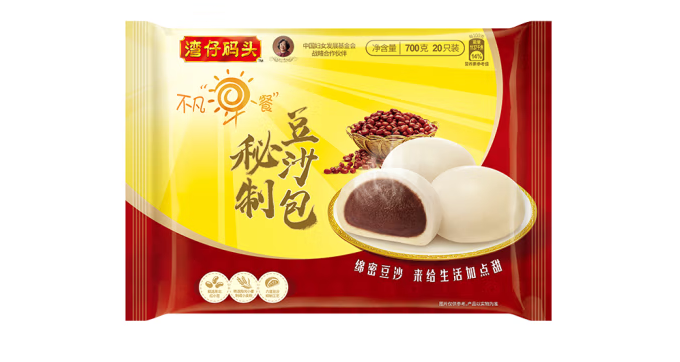 秘制豆沙包包裝袋設(shè)計(jì)作品欣賞(圖1)