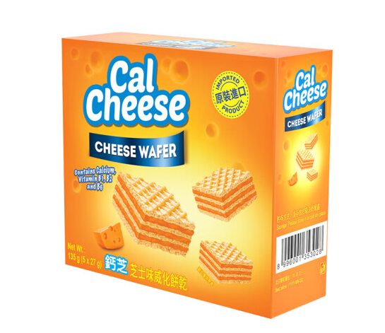 兒童零食芝士威化餅紙盒包裝設(shè)計(jì)欣賞(圖1) 兒童零食芝士威化餅紙盒包裝設(shè)計(jì)欣賞(圖1)