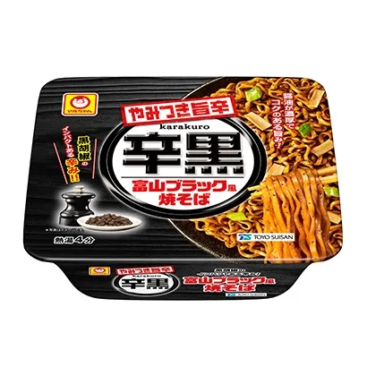 風(fēng)味醬汁炒面包裝這樣設(shè)計(圖2)