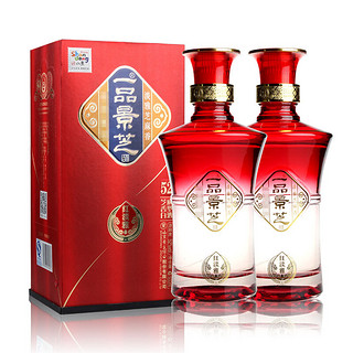 創(chuàng)意酒包裝設(shè)計(jì)一品景芝系列紅淡雅芝麻香型白酒瓶整箱裝產(chǎn)品包裝設(shè)計(jì)欣賞(圖3)