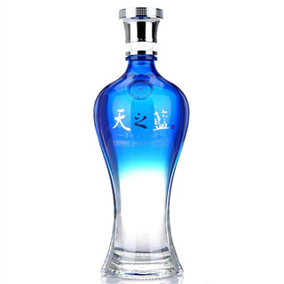 創(chuàng)意酒包裝設(shè)計洋河天之藍藍色經(jīng)典濃香型白酒瓶整箱裝產(chǎn)品包裝設(shè)計欣賞(圖6)