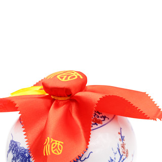 創(chuàng)意酒包裝設計瑯琊臺青花壇子濃香型白酒單瓶裝產品包裝設計欣賞(圖3)