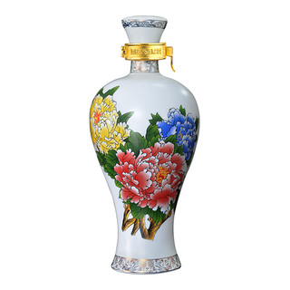 創(chuàng)意酒包裝設(shè)計(jì)國花瓷年鳳香型白酒瓶整箱裝產(chǎn)品包裝設(shè)計(jì)欣賞(圖4)