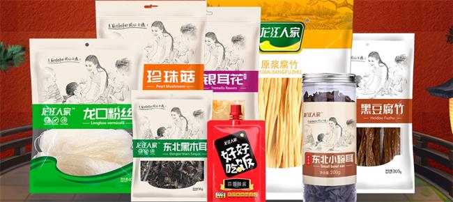 龍江人家品牌logo與食品包裝設計欣賞(圖4)