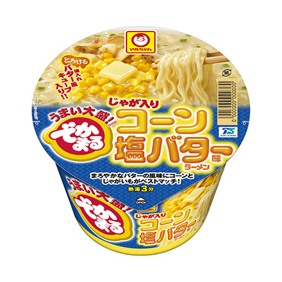 包裝設計公司推薦小丸加土豆燉鍋的玉米鹽黃油味拉面東洋水產(chǎn)包裝設計欣賞(圖1) 包裝設計公司推薦小丸加土豆燉鍋的玉米鹽黃油味拉面東洋水產(chǎn)包裝設計欣賞(圖1)