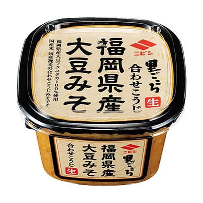 包裝設(shè)計(jì)公司推薦里心福岡縣產(chǎn)大豆味噌組合曲尼比西醬油包裝設(shè)計(jì)欣賞(圖1)