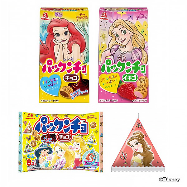 粉餅巧克力草莓零食面膜巧克力面膜小粉餅巧克力森永制果包裝設(shè)計(jì)欣賞(圖1)