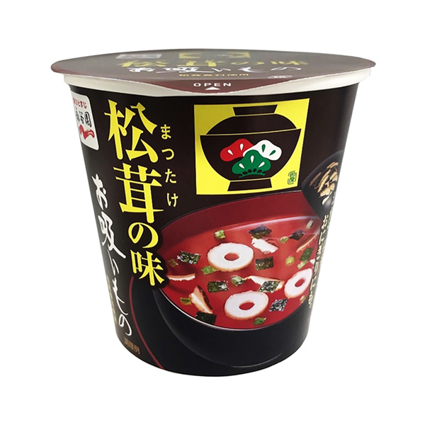 松茸味湯永谷園包裝設(shè)計(jì)(圖1)