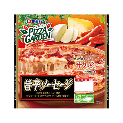 披薩花園鮮辣香腸伊藤火腿家常菜類包裝設計(圖1)