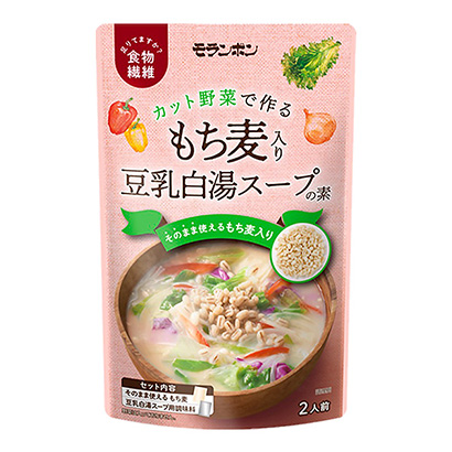 加入糯米的豆?jié){白湯之素莫倫邦烹飪品包裝設(shè)計(圖1)