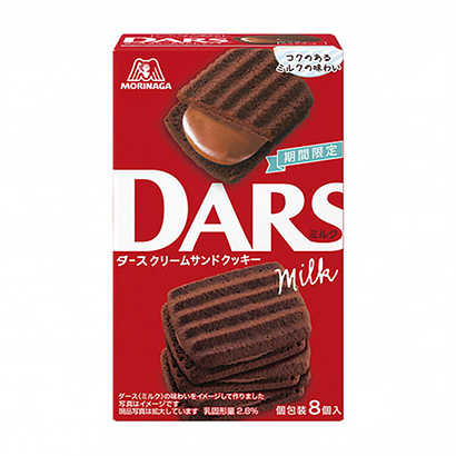 達(dá)斯奶油夾心餅干森永制果點(diǎn)心包裝設(shè)計(jì)(圖1)