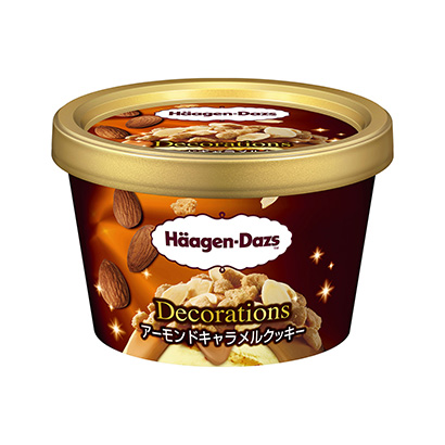 哈根達(dá)斯迷你杯杏仁牛奶餅干哈根達(dá)斯日本冰淇淋類包裝設(shè)計(jì)(圖1)