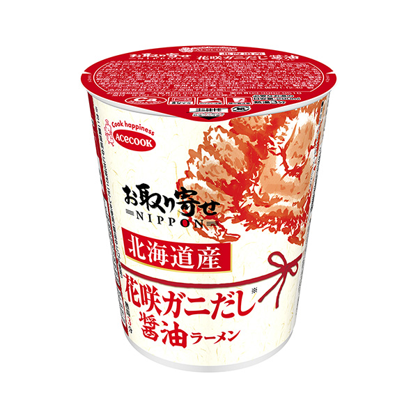 訂購北海道產(chǎn)開花蟹高湯醬油拉面王牌廚師食品飲料包裝設(shè)計(jì)(圖1)