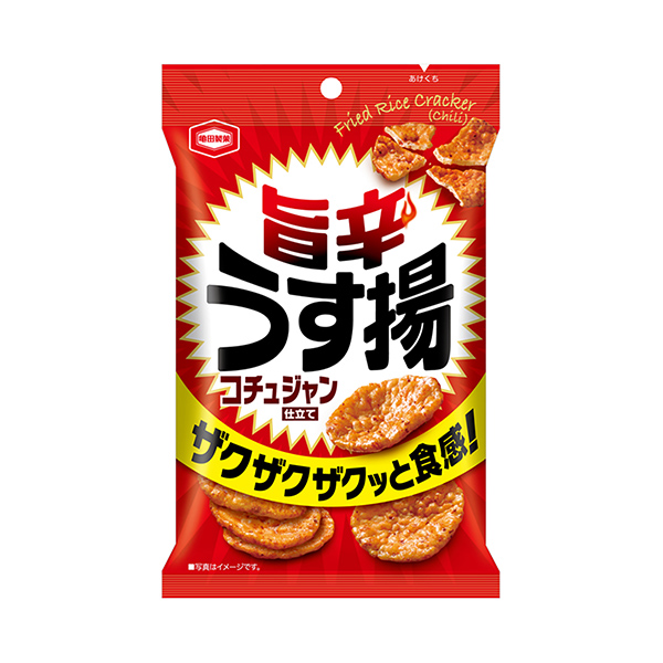 包裝設(shè)計(jì)欣賞辣味炸(龜田制果) (圖1)