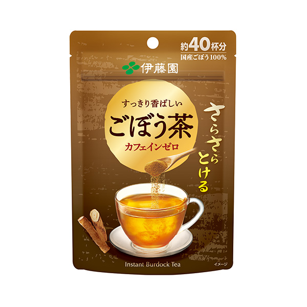 包裝設(shè)計欣賞爽口的＜清爽芬芳的牛蒡茶＞ (伊藤園) (圖1)